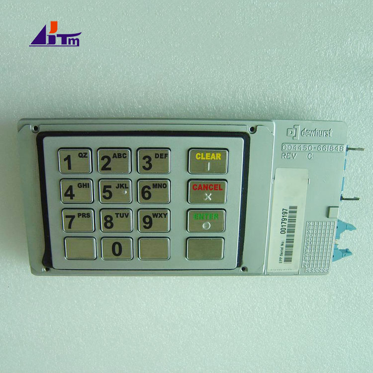 Bộ phận máy ATM NCR Bàn phím mô-đun bảo mật EPP Bàn phím 4450661000
