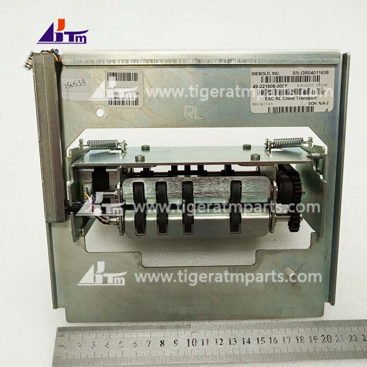 Bộ phận ATM 49221808000F Diebold Nixdorf ESC RL Vận chuyển ngực 49-221808-000F